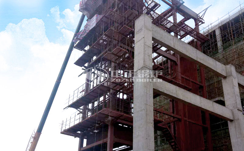 20蒸噸燃煤鍋爐耗煤量實拍