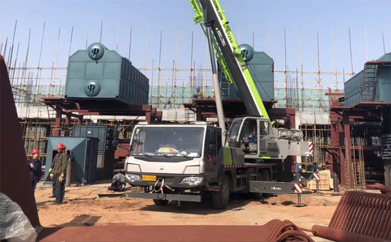 4噸天然氣鍋爐實(shí)拍