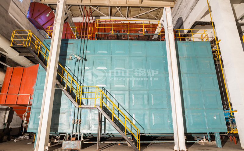 75噸循環流化床鍋爐客戶案例圖片